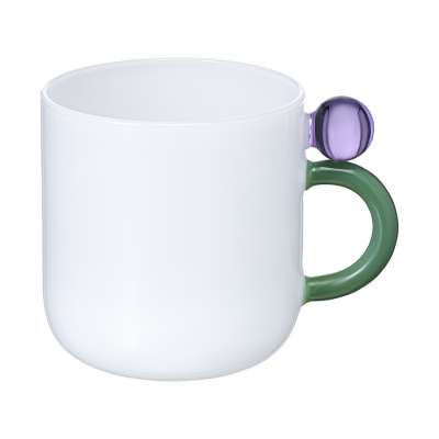 Кружка orb, 345 мл, зеленая/фиолетовая Liberty Jones LJ0000333