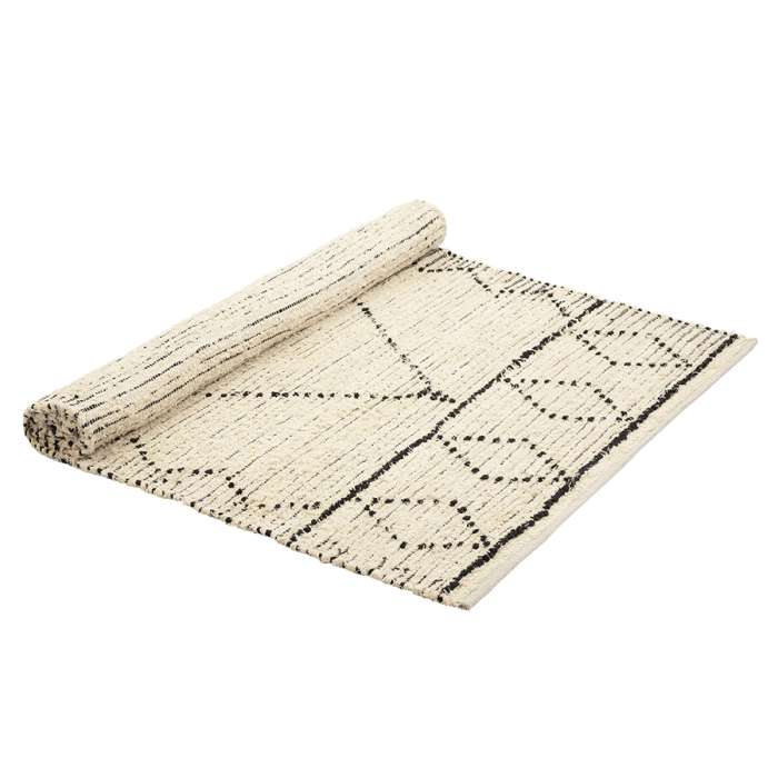 Ковер из переработанного хлопка dispur из коллекции ethnic, 120х180см Tkano TK23-DR0031