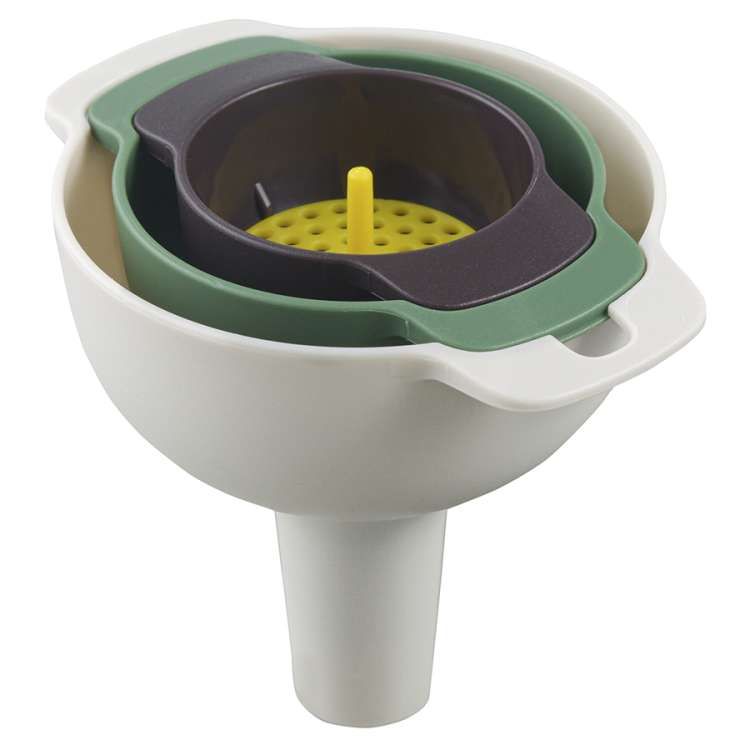 Набор из 3-х воронок и фильтра bakke Smart Solutions SS-FN-PP-set4