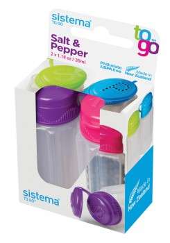 Соль-перец 35мл (2шт)   SISTEMA TO-GO  21473