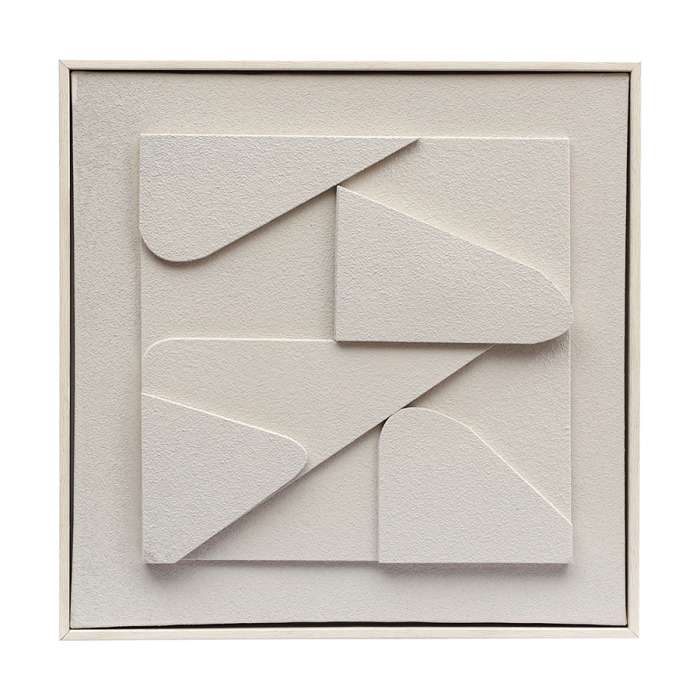 Панно декоративное с эффектом 3d minimalism triangle, 40х40 см Bergenson Bjorn BB0000959