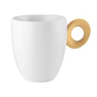 Кружка everyday, 250 мл, белая/желтая Guzzini 081702211