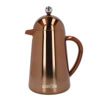 Кофейник Havana с двойными стенками, на 8 чашки La Cafetière, нерж/сталь COPPER Kitchen Craft LCTHERM8CPCOP