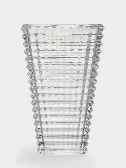 Ваза для цветов, 28 см, стекло Р, серая, Traviata ANNA LAFARG ANLAF-XF250221-2