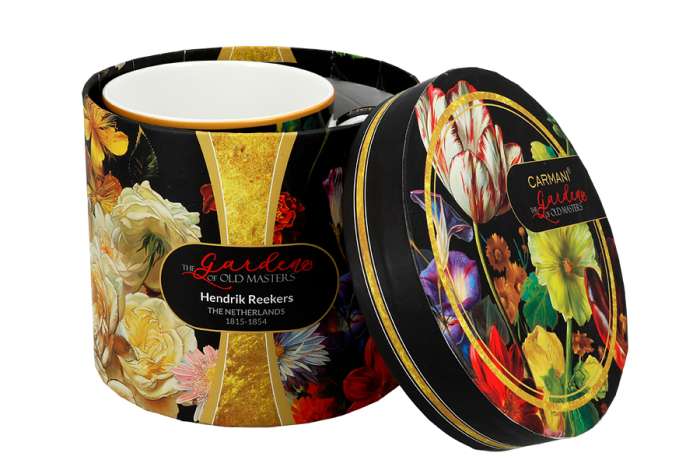 Кружка Натюрморт с тюльпаном, Х. Рейкерс, 0,4 л CARMANI CAR2-840-9208