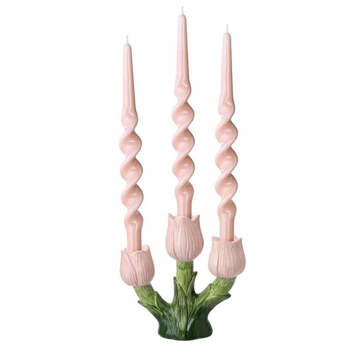 Подсвечник floret для трех свечей из коллекции blossom, 20 см Tkano TK26-DEC-CNH0003