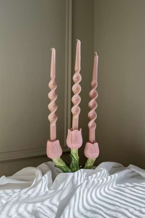 Подсвечник floret для трех свечей из коллекции blossom, 20 см Tkano TK26-DEC-CNH0003