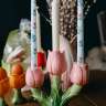 Подсвечник floret для трех свечей из коллекции blossom, 20 см Tkano TK26-DEC-CNH0003