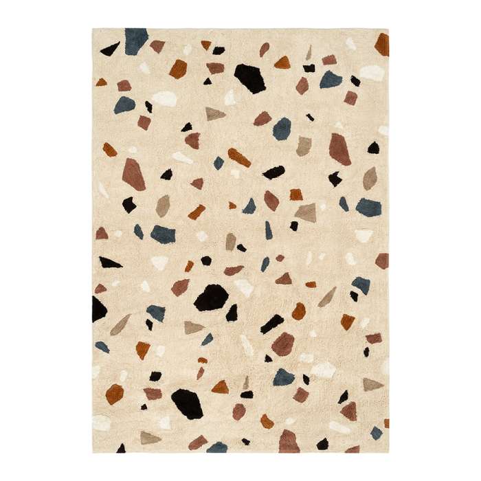 Ковер из хлопка terrazzo poetry из коллекции ethnic, 160х230 см Tkano TK25-DR0047