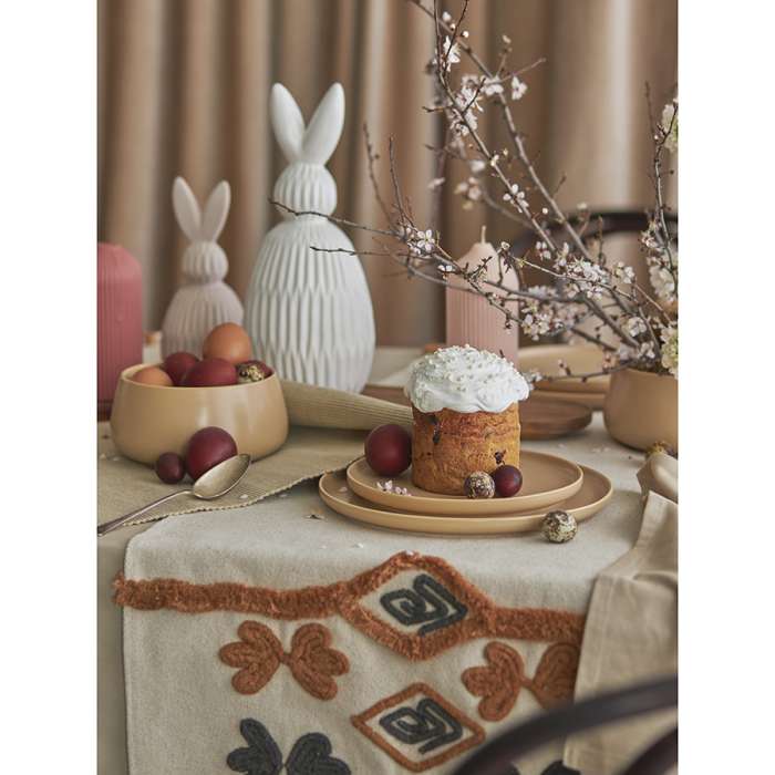 Дорожка на стол с вышивкой abstract play из коллекции ethnic, 45х150 см Tkano TK23-TR0005