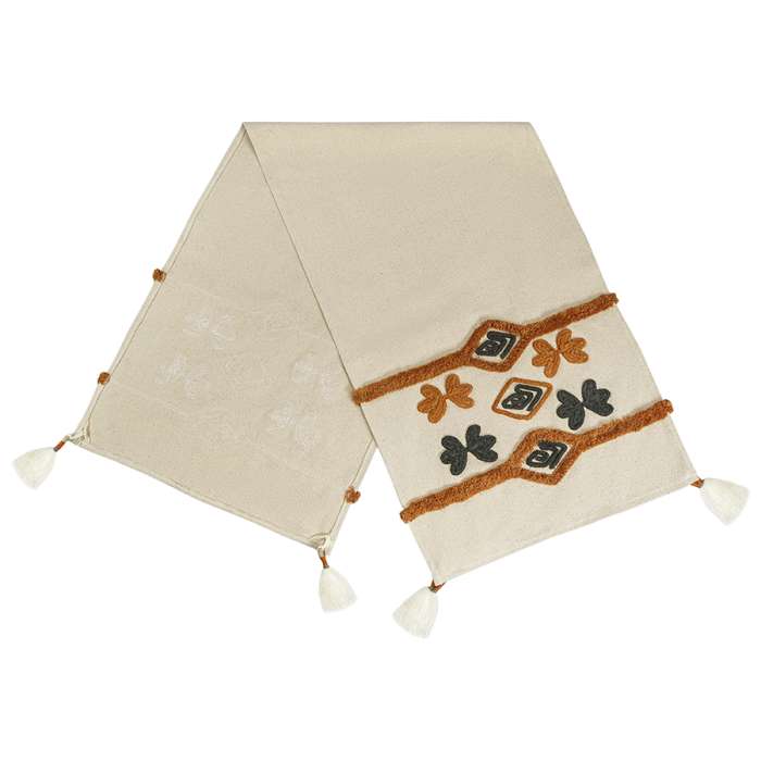 Дорожка на стол с вышивкой abstract play из коллекции ethnic, 45х150 см Tkano TK23-TR0005