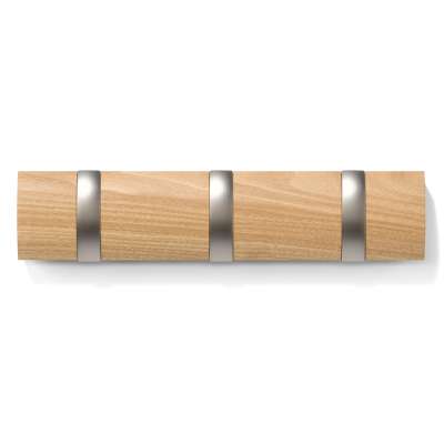 Вешалка настенная flip, 3 крючка, натуральное дерево UMBRA 318853-390-F