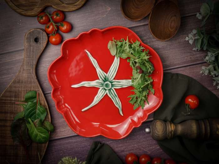 Тарелка d 28 см h 2,8 см, Tomato CASA DI FORTUNA CDF TM03