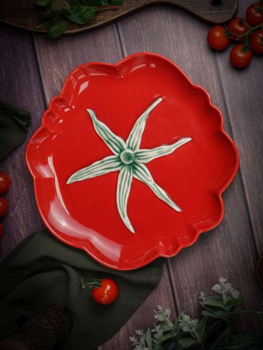 Тарелка d 28 см h 2,8 см, Tomato CASA DI FORTUNA CDF TM03
