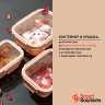 Контейнер для запекания, хранения и переноски продуктов в чехле, 1050 мл, бежевый SMART SOLUTIONS ID1050RC_480C