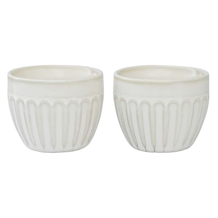 Набор из двух подставок для яиц белого цвета из коллекции kitchen spirit Tkano TK23-TW_EGG0002