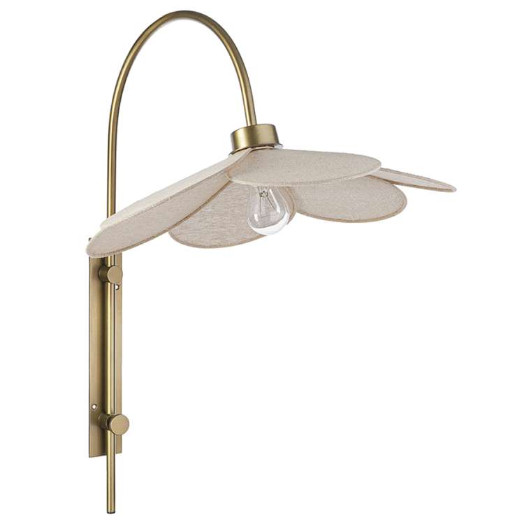 Светильник настенный kamille, 55х67 см, бежевый Bergenson Bjorn BB0000581