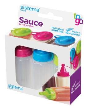 Соус 35мл (3шт)   SISTEMA TO-GO  21475