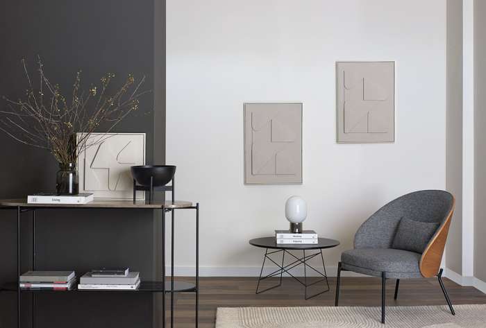 Панно декоративное с эффектом 3d minimalism triangle, 50х70 см Bergenson Bjorn BB0000960