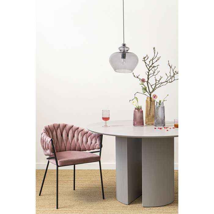 Набор бокалов для вина Flowi, 410 мл, розовые, 2 шт. LIBERTY JONES HM-LJ-FL-WGLS-P410-2