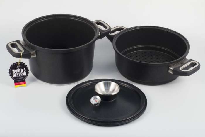 Набор для приготовления на пару 20 см AMT GASTROGUSS INDUCTION 1220S-i