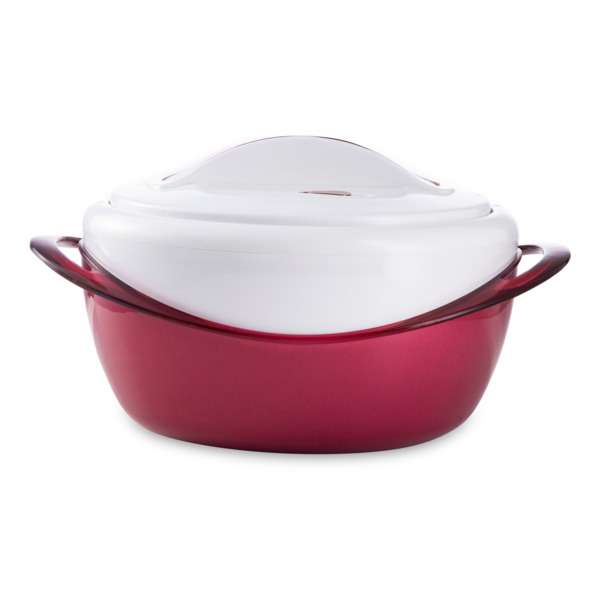 Термокастрюля с пароотводом Pinnacle 3,5 л, малиновый металлик PIN-PA-1210