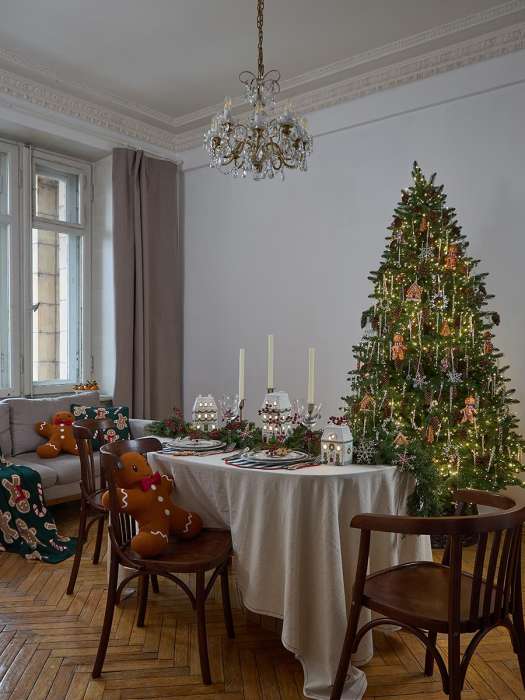 Домик с подсветкой olgod из коллекции new year essential, 19см Tkano TK25-NY_LH0004