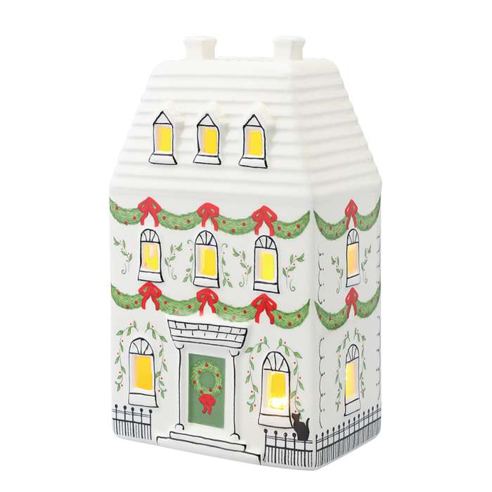 Домик с подсветкой olgod из коллекции new year essential, 19см Tkano TK25-NY_LH0004