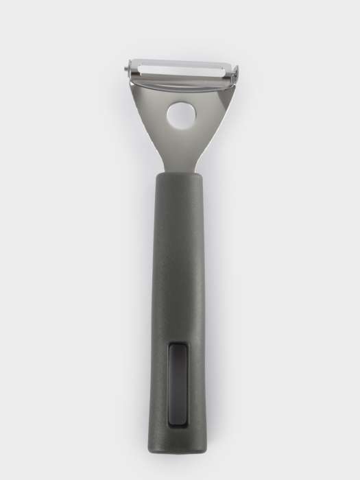 Овощечистка, 18 см, Т-образная, сталь/пластик, графитовая, Multi ANNA LAFARG ANLAF-KT242008B-10