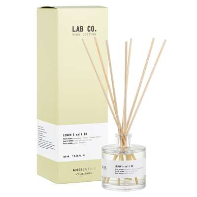 Диффузор ароматический lab co, lemon&amp;salt, 100 мл Ambientair MK100LSLB