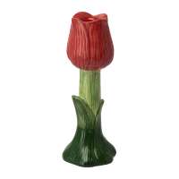 Подсвечник floret красного цвета из коллекции blossom, 18 см Tkano TK26-DEC-CNH0001