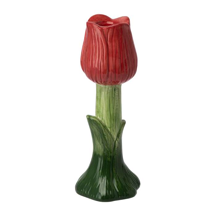 Подсвечник floret красного цвета из коллекции blossom, 18 см Tkano TK26-DEC-CNH0001