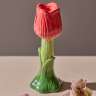 Подсвечник floret красного цвета из коллекции blossom, 18 см Tkano TK26-DEC-CNH0001