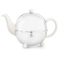 Чайник заварочный Bredemeijer Cosy с фильтром,1,3л, керамика, белый