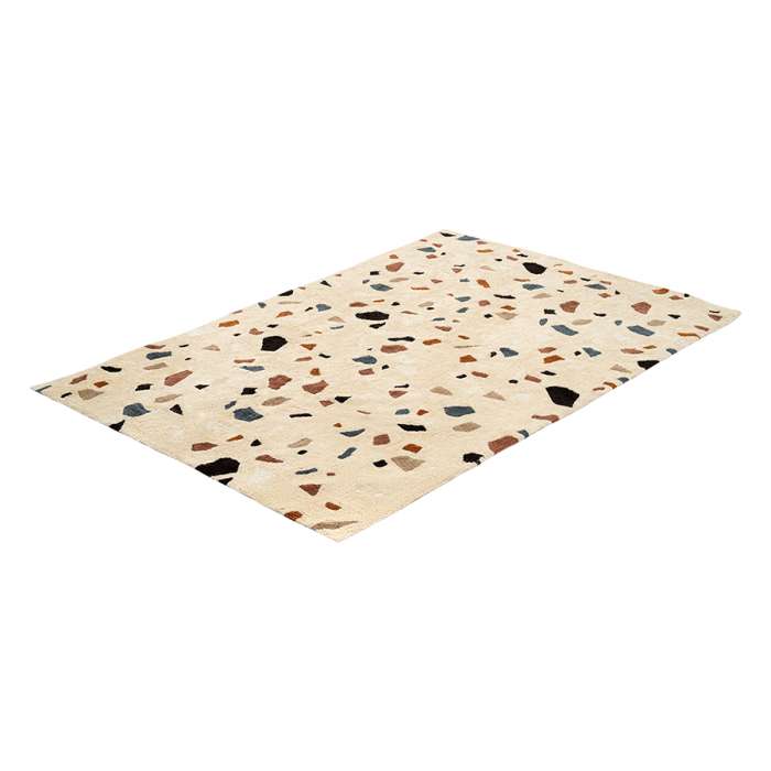 Ковер из хлопка terrazzo poetry из коллекции ethnic, 200х300 см Tkano TK25-DR0048
