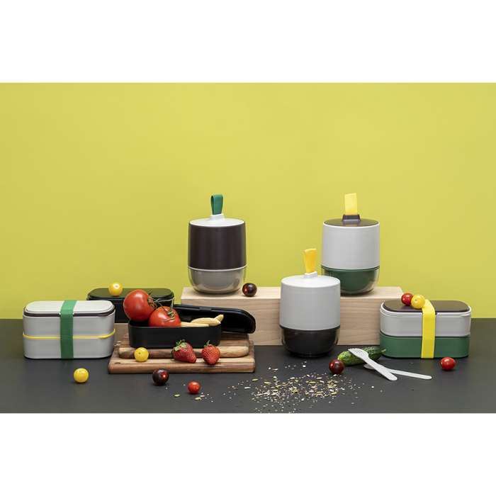 Ланч-бокс meals, 800 мл, темно-сливовый/светло-серый Smart Solutions SS-TR-ABS-PL-800