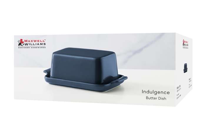 Маслёнка, 20х12 см, фарфор P, синяя, Indulgence MAXWELL & WILLIAMS MW451-IA0398