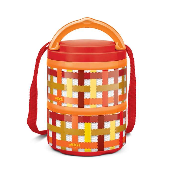 Термо ланч-бокс Microwow Tiffin Pro 2, 0,48 л, Orange MILTON MM45123-OR