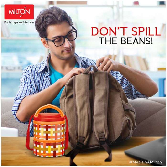 Термо ланч-бокс Microwow Tiffin Pro 2, 0,48 л, Orange MILTON MM45123-OR