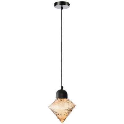 Светильник подвесной frozen light, D20 см, янтарный Bergenson Bjorn BB0000552