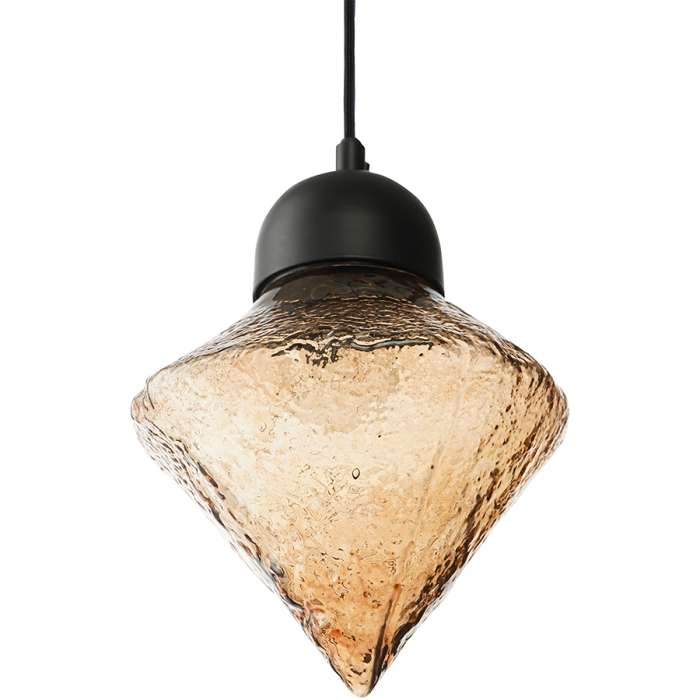 Светильник подвесной frozen light, D20 см, янтарный Bergenson Bjorn BB0000552