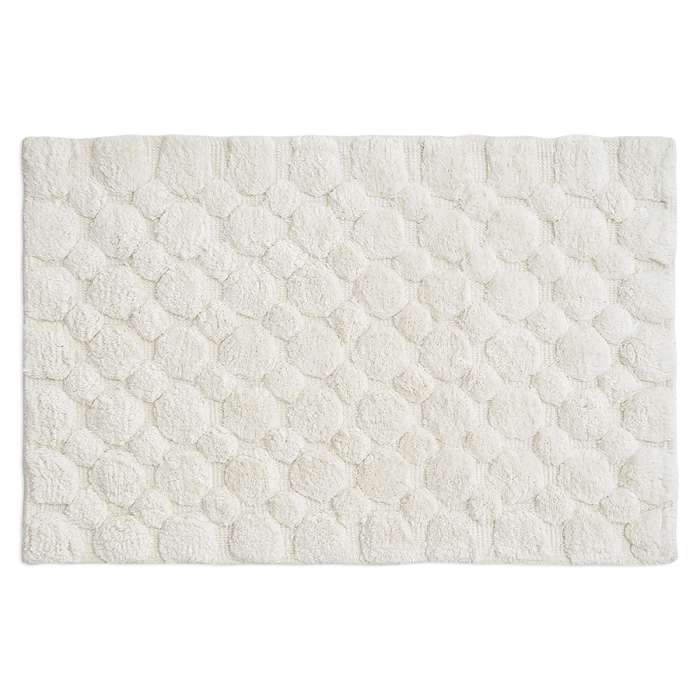 Коврик для ванной bubbles белого цвета из коллекции essential, 50х80 см Tkano TK23-BM0005