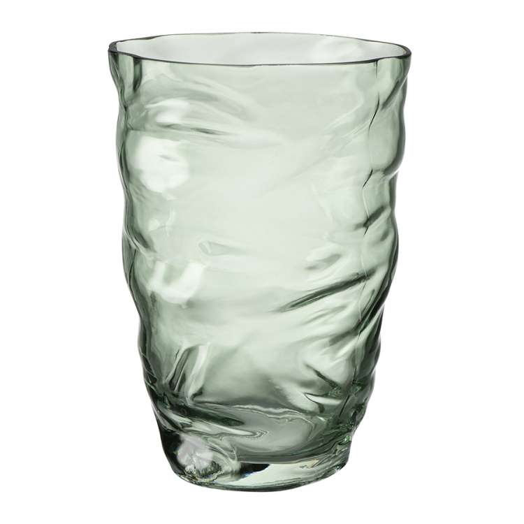 Ваза crumpl, 20 см, зеленая Bergenson Bjorn BB0000506