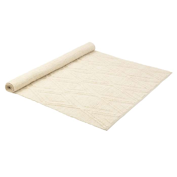 Ковер из шерсти и переработанного хлопка shillong из коллекции ethnic, 160х230см Tkano TK23-DR0065