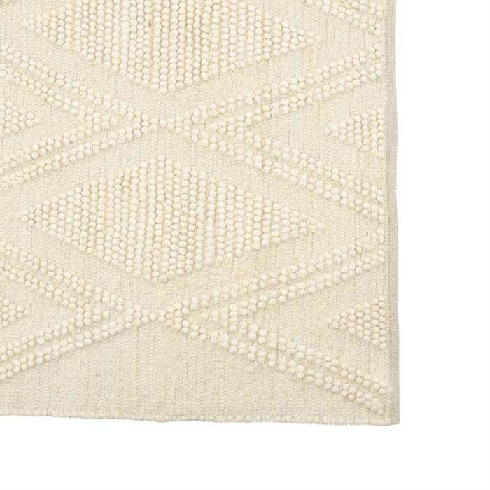 Ковер из шерсти и переработанного хлопка shillong из коллекции ethnic, 160х230см Tkano TK23-DR0065