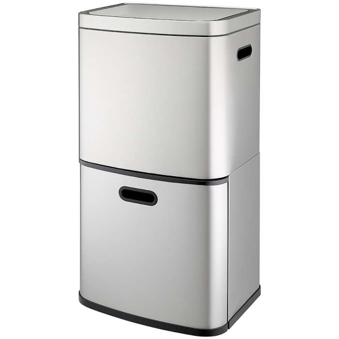 Контейнер мусорный с 2-мя отделениями smart bin, сенсорный, 60 л Smart Solutions SS0000250