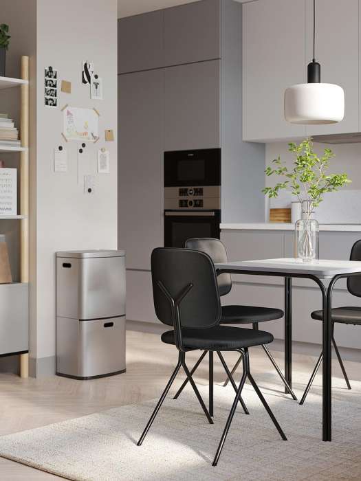 Контейнер мусорный с 2-мя отделениями smart bin, сенсорный, 60 л Smart Solutions SS0000250