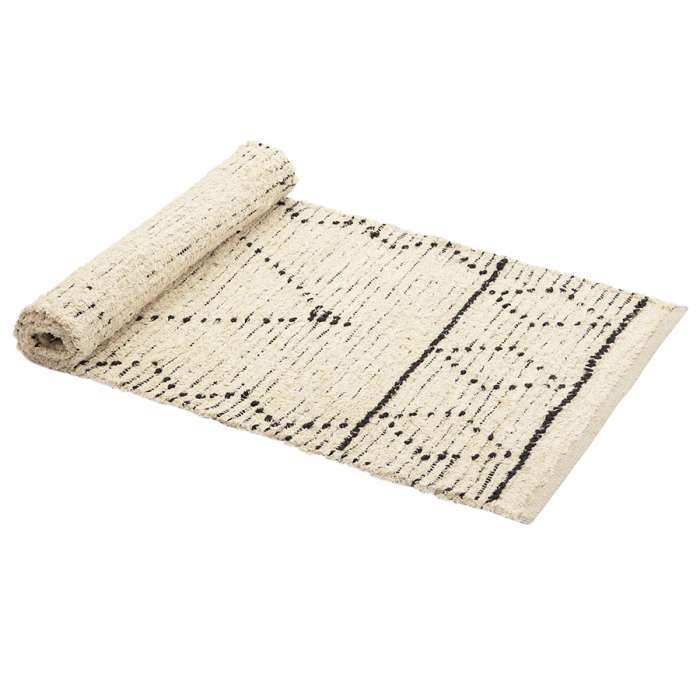 Ковер из переработанного хлопка dispur из коллекции ethnic, 70x160см Tkano TK23-DR0030