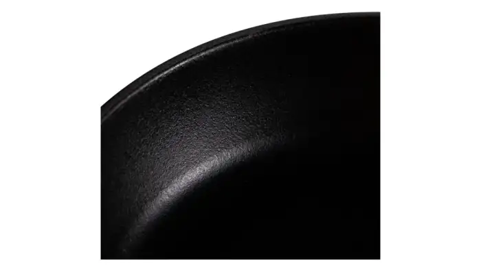 Сковорода с крышкой LAVA d24 см, 2 л, съемная деревянная ручка, чугун, красная LV Y TV 24 K3 NH Red