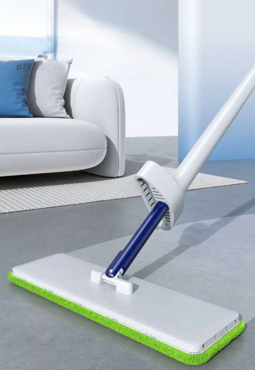 Швабра с вертикальным отжимом на ручке ROOMBROOM RB2178